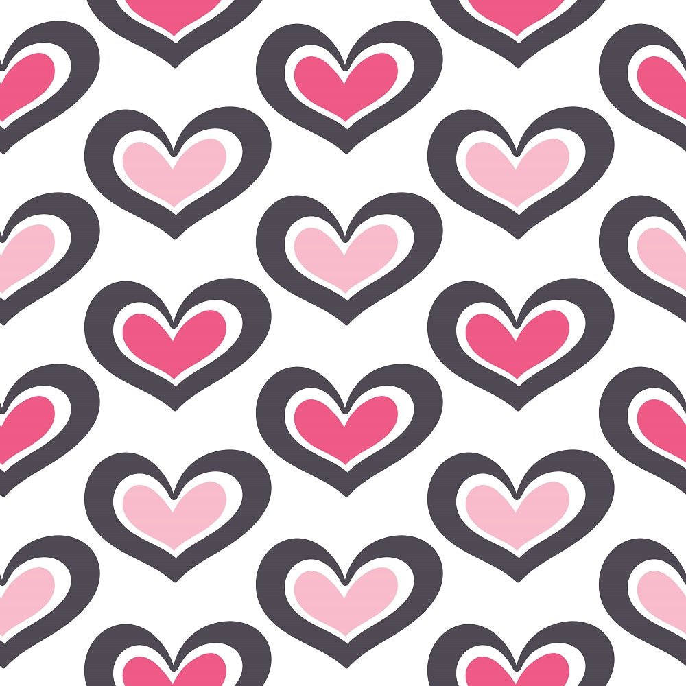 XOXO Hearts Pattern #14 Fabric
