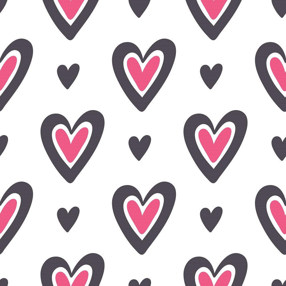 XOXO Hearts Pattern #16 Fabric
