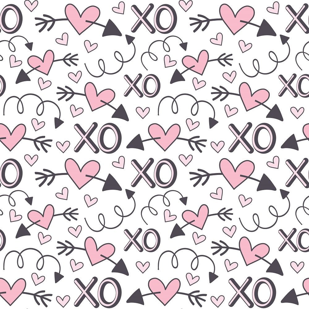 XOXO Hearts Pattern #19 Fabric