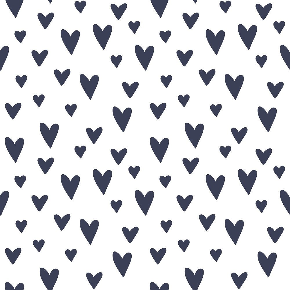 XOXO Hearts Pattern #7 Fabric