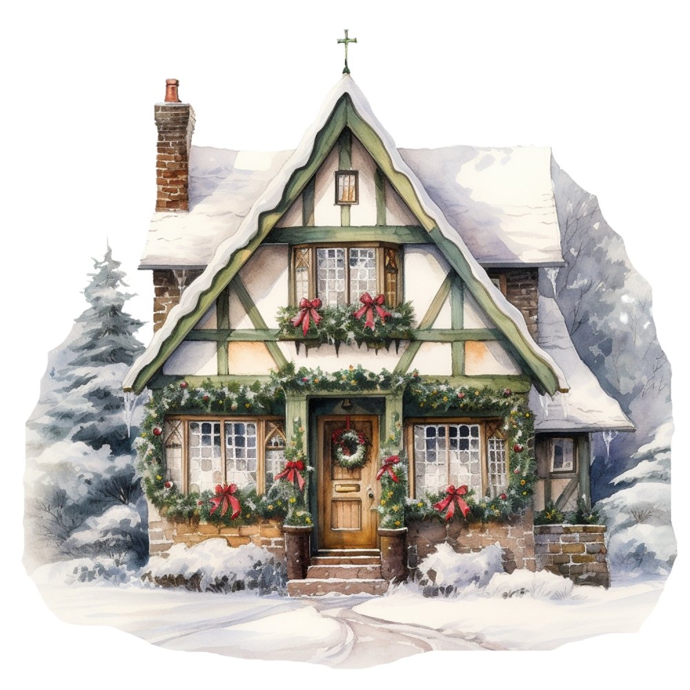 Winter Wonder Lane #15 Fabric Panel