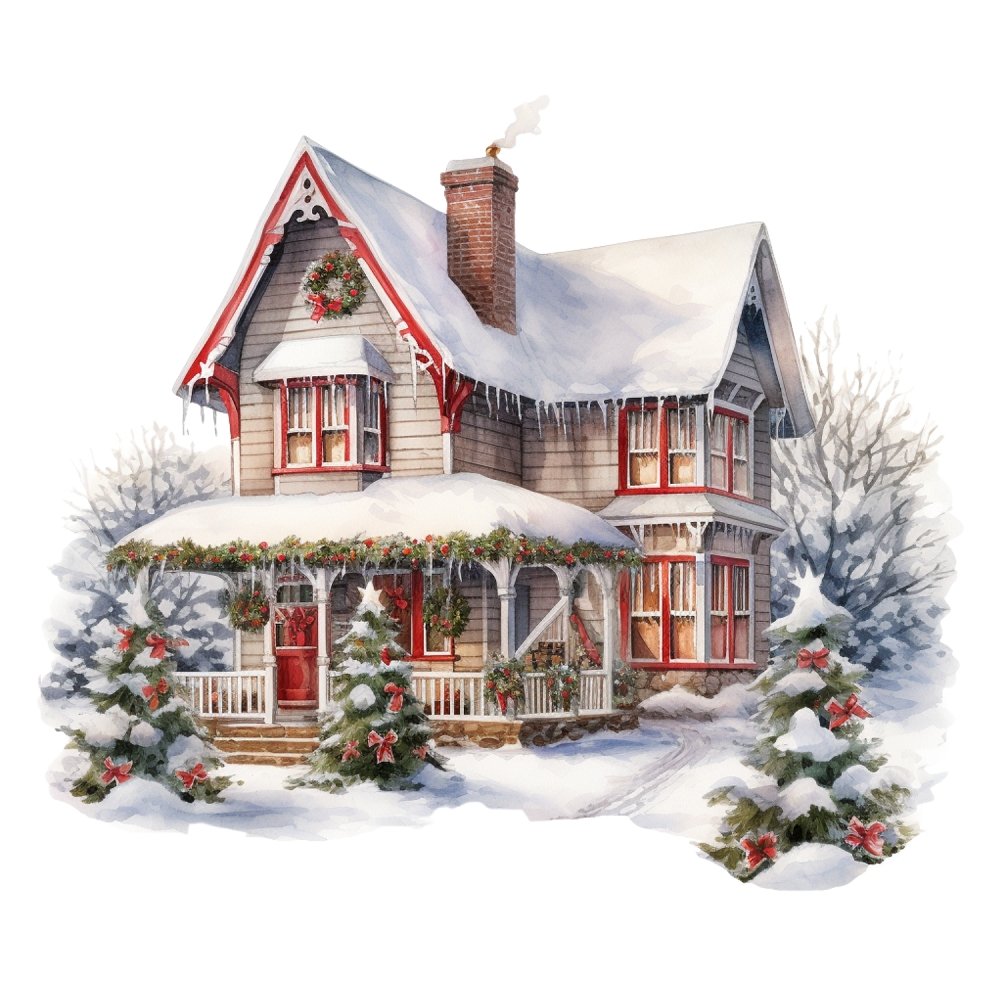 Winter Wonder Lane #17 Fabric Panel