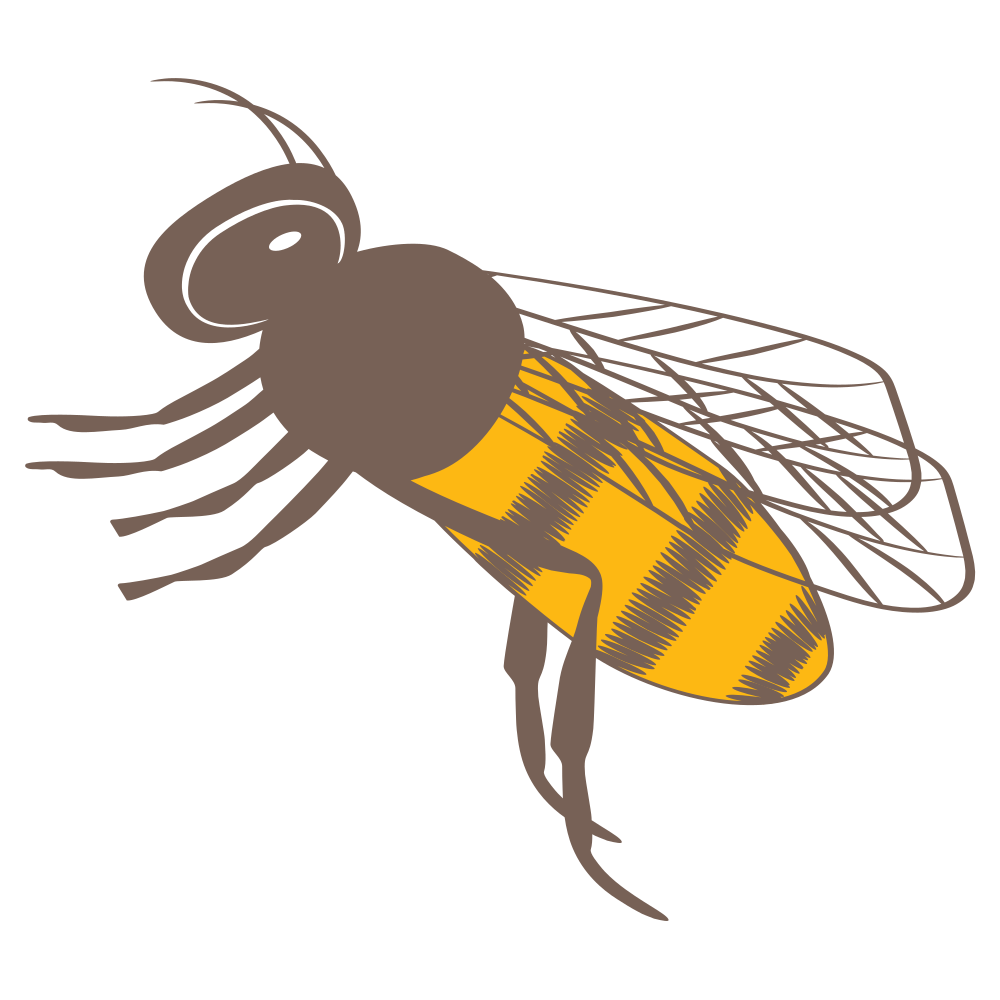 Sunflowers and Bees Single Side Fabric Panel