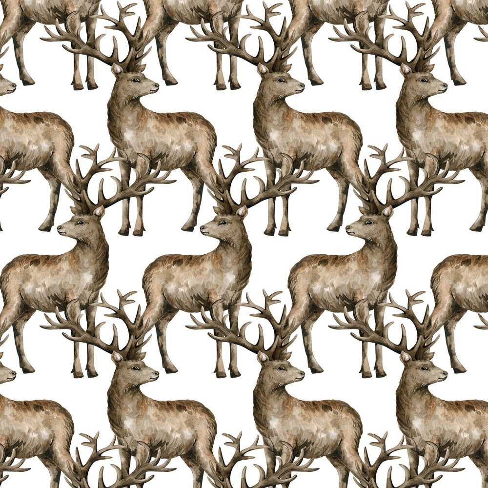 Wild Deer Fabric