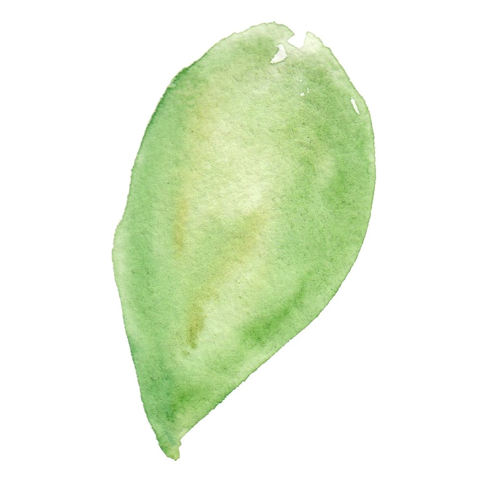 Wild Flower Leaf Fabric Panel