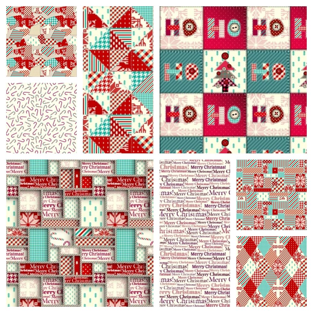 Christmas Patchwork Collection - 1 Yard Bundle