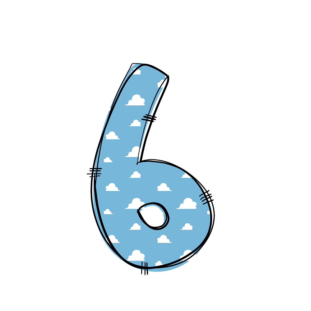 Western Cowboy ''6'' Clouds Fabric Panel