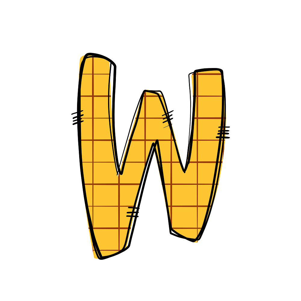 Western Cowboy ''W'' Plaid Fabric Panel