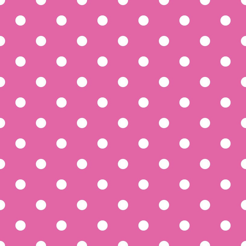 White Dots Fabric - Bashful Pink