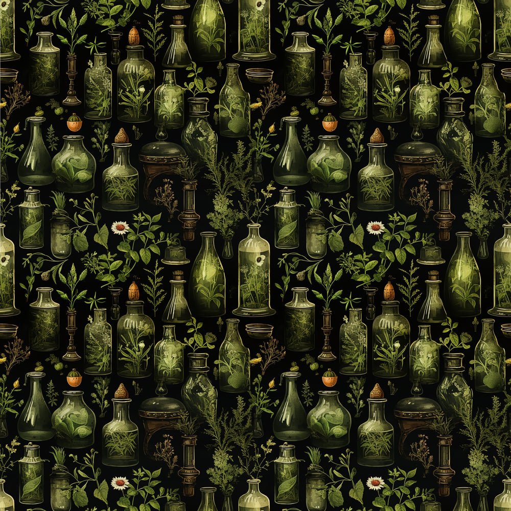 Wild Earth Apothecary Pattern #16 Fabric