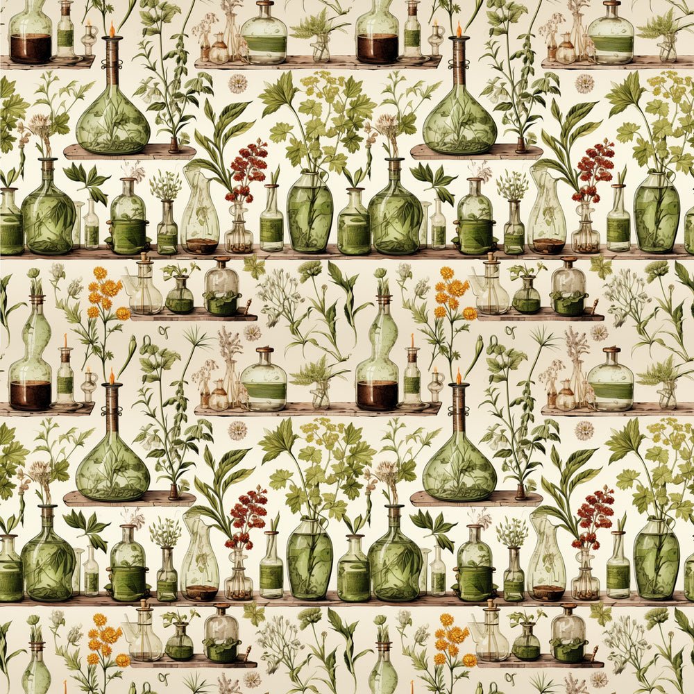 Wild Earth Apothecary Pattern #7 Fabric