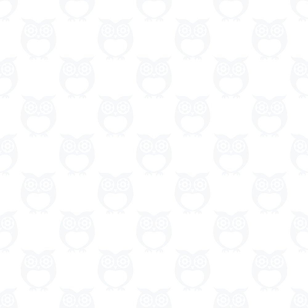 Cartoon Owls Tone on Tone Fabric