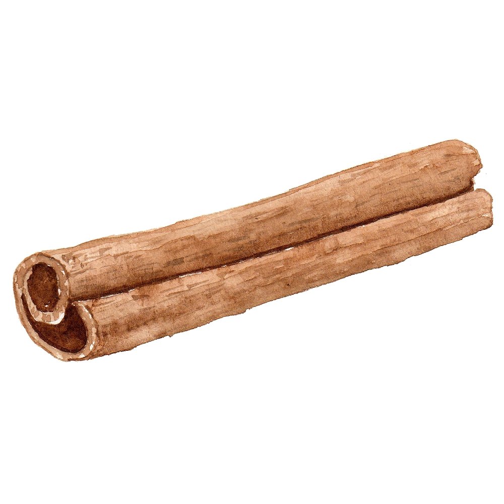 Watercolor Sweet Christmas #7 Fabric Panel