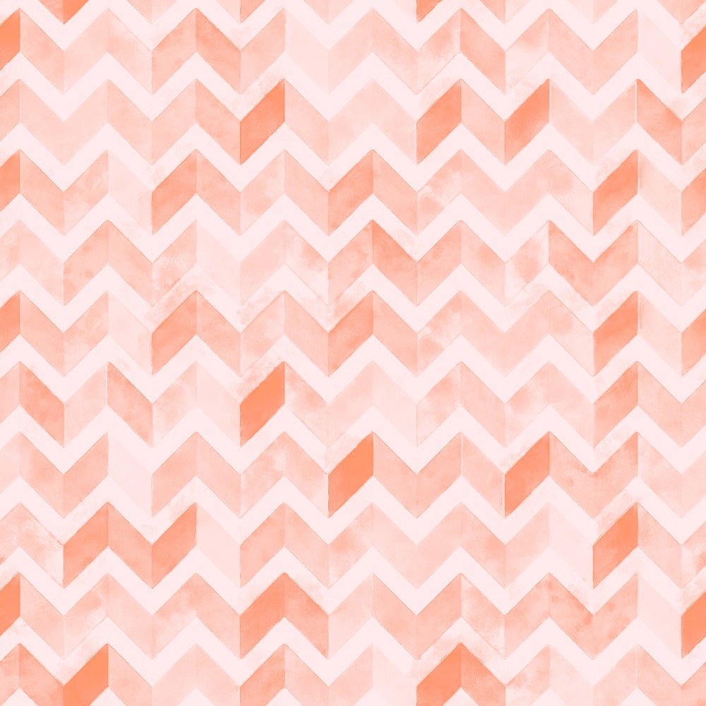 Watercolor Zigzag Fabric - Mauvelous Pink