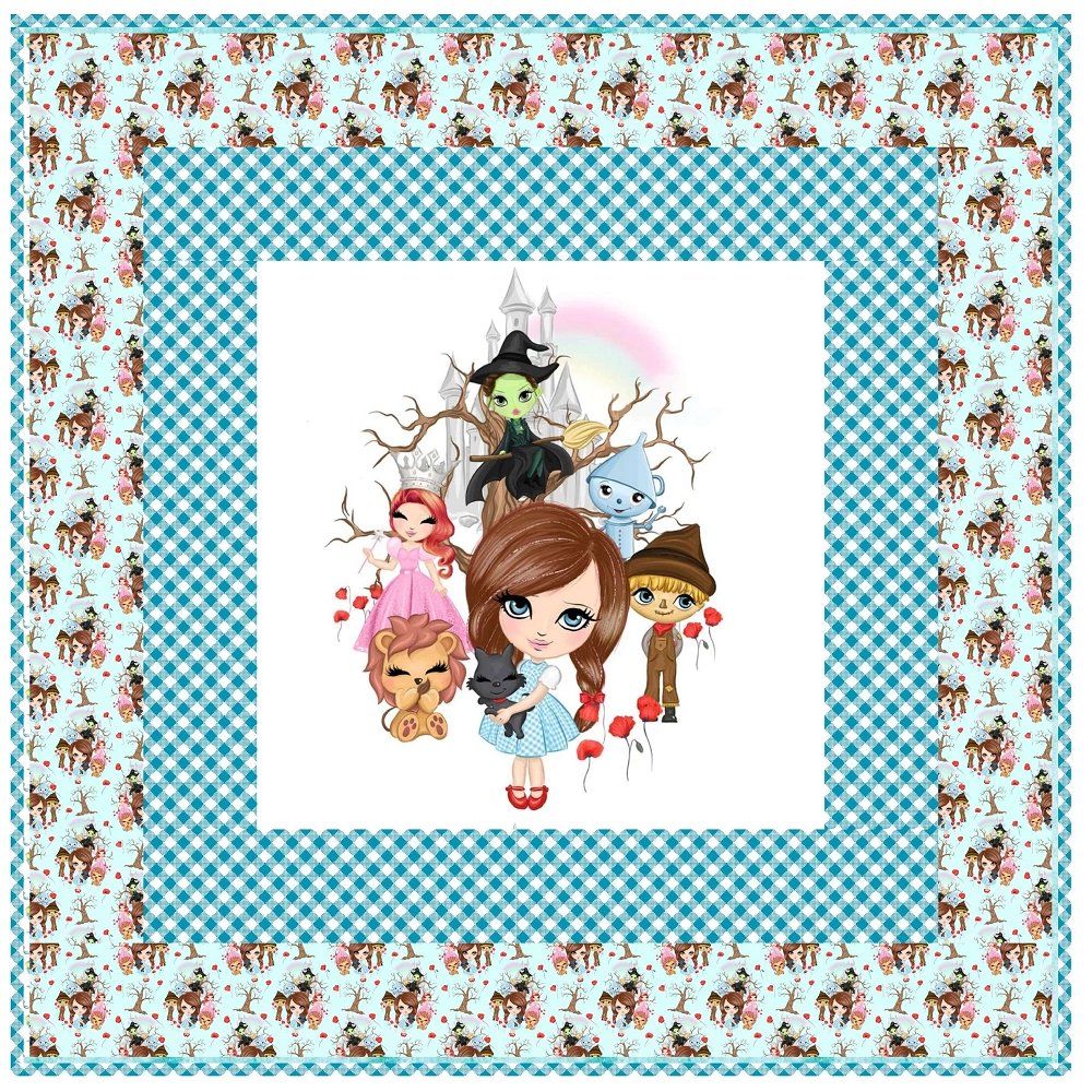 We're Off To See The Wizard Wall Hanging 42" x 42"