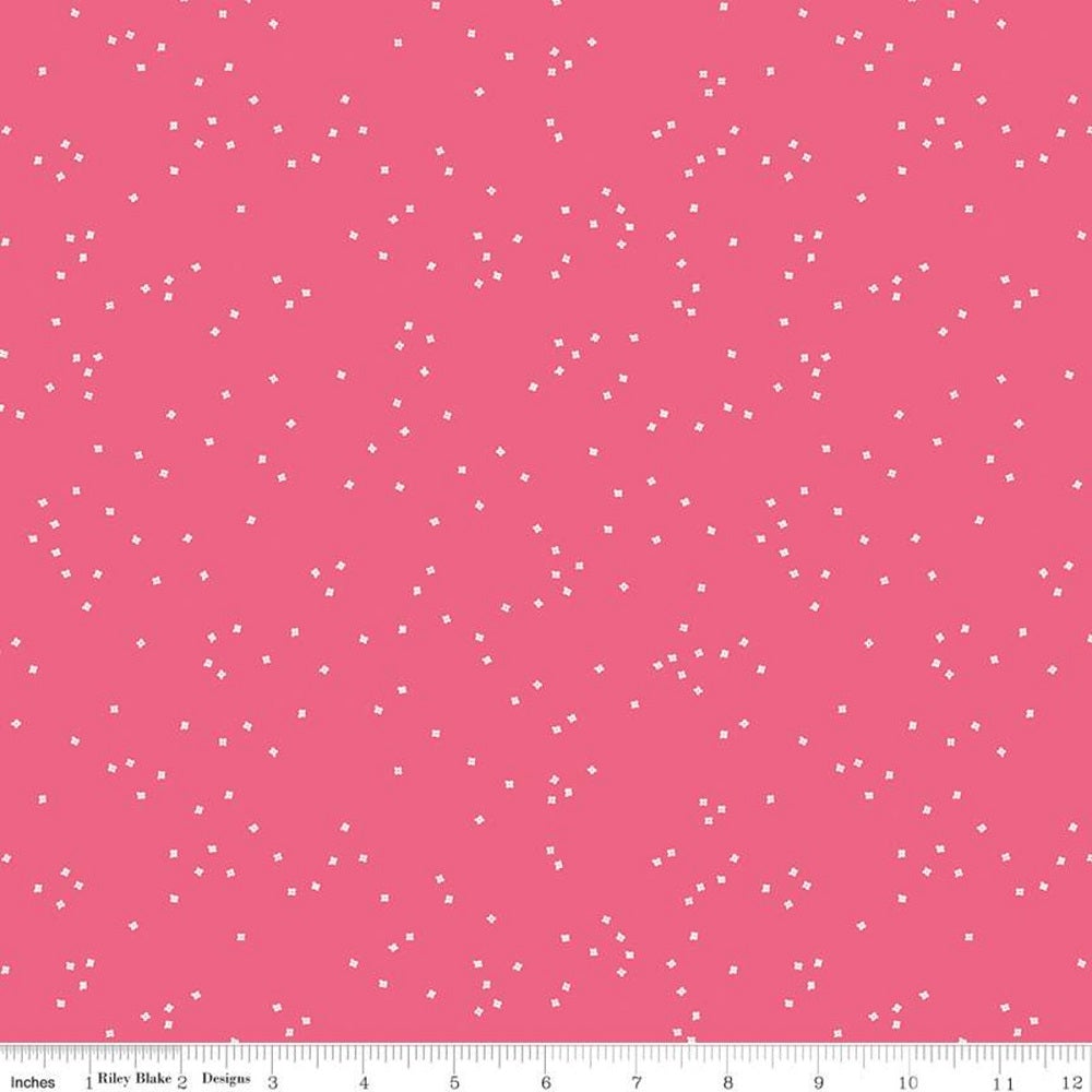 Blossom Fabric - Raspberry
