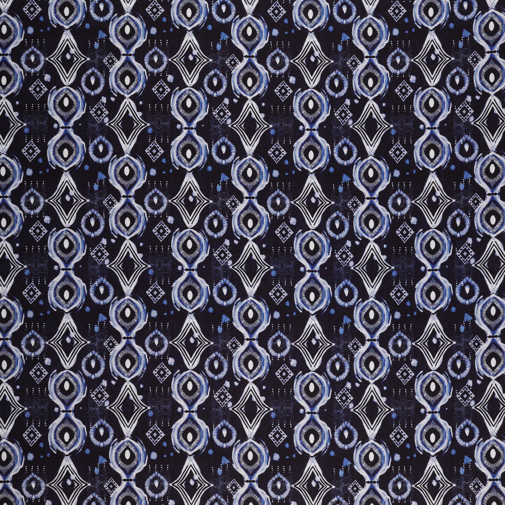 Affinity Fabric Collection - Mirrors Indigo