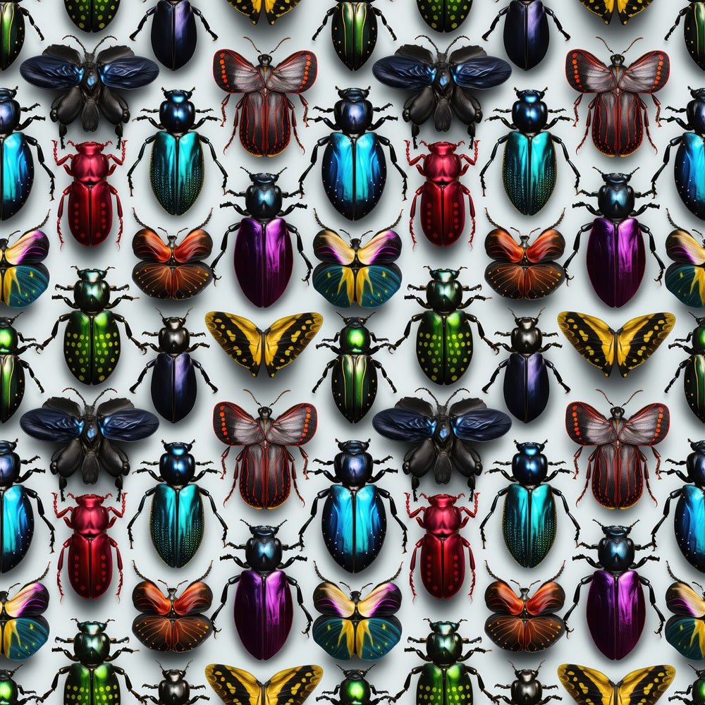 Colorful Beetle Fabric