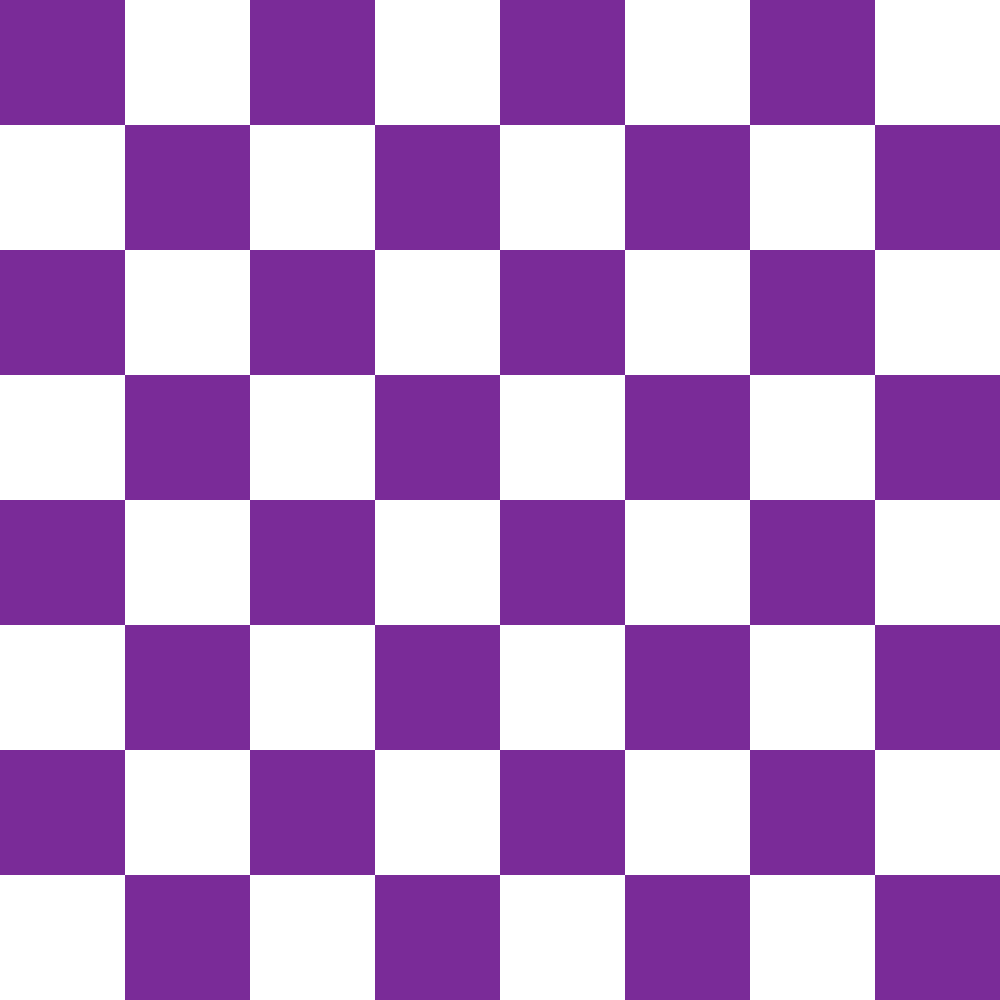 Checkered Basics Fabric - Grape