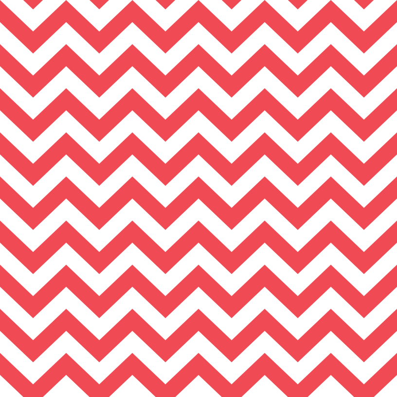 Chevron Zigzag Fabric - Red