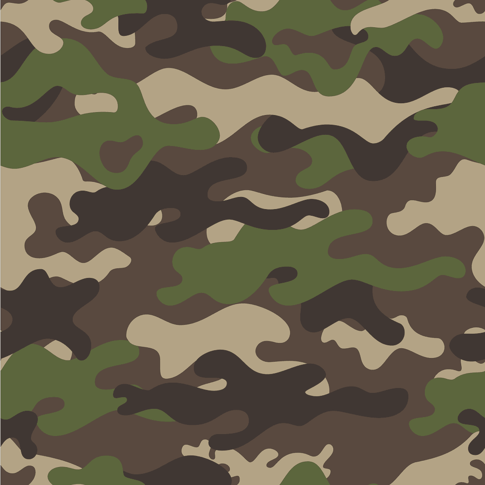 Camouflage Fabric - Brown