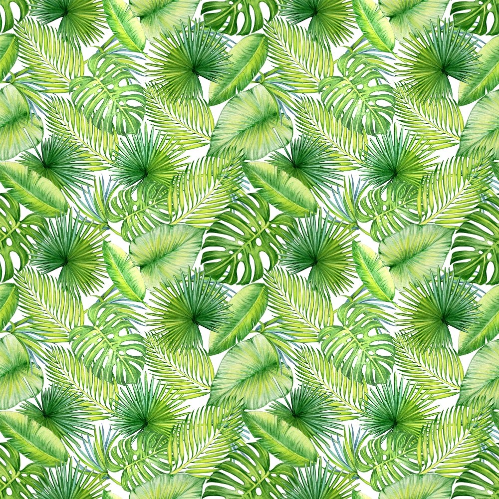 Tropical Leaves Fabric
