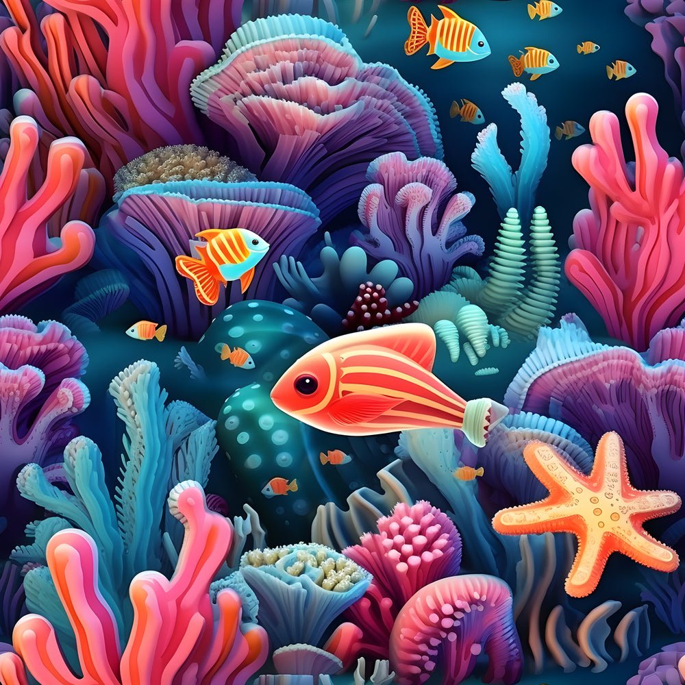 Under the Sea Pattern #1 Fabric