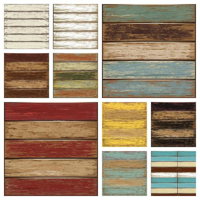 Vintage Wood Planks Fat Eighth Bundle - 20 Pieces