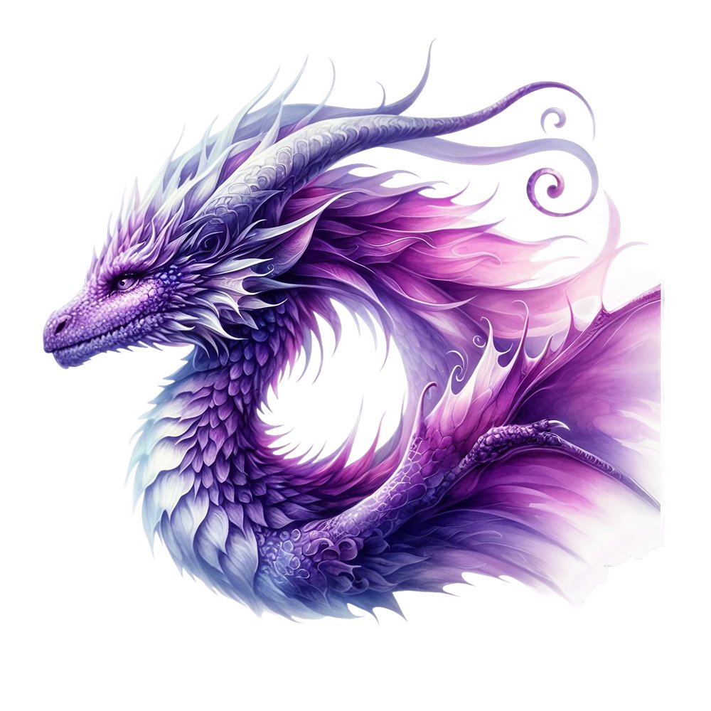 The Dragon Lair Dragon #8 Fabric Panel