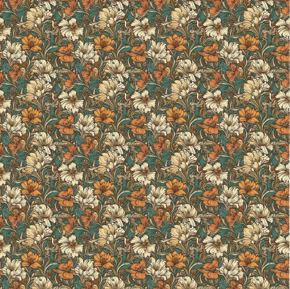 Vintage Fairytale Pattern #13 Fabric