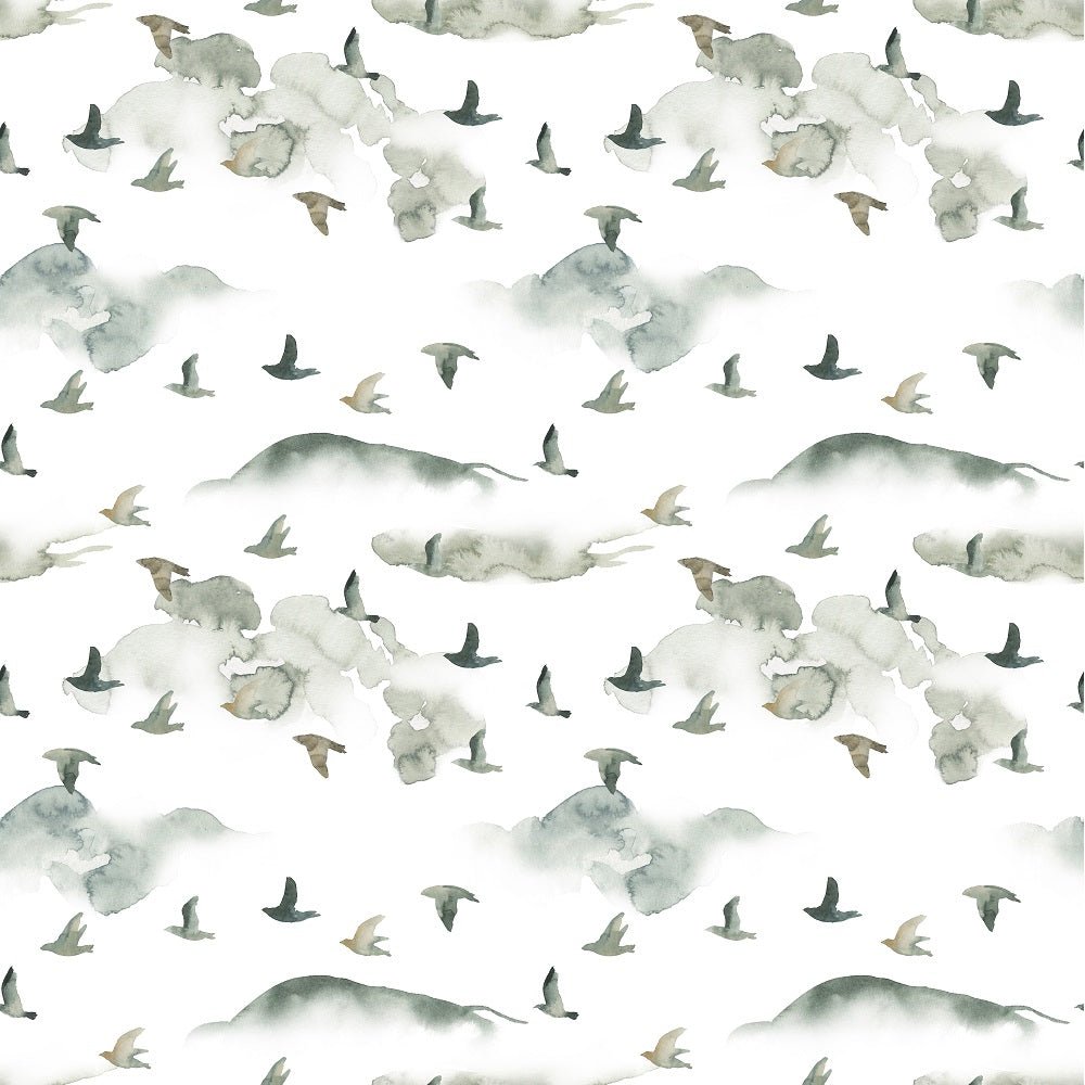 Wild Pinery Birds Fabric