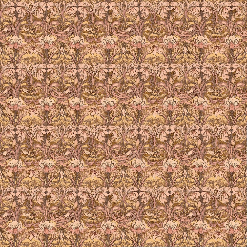 Vintage Fairytale Pattern #2 Fabric