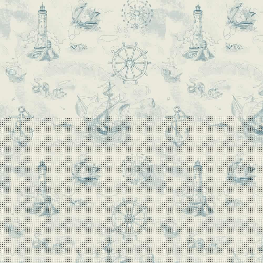 Vintage Sea Navigation Fabric