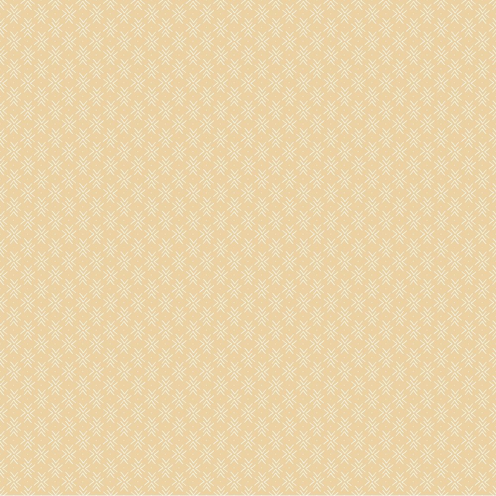 Watercolor Safari Diamond Fabric - Yellow