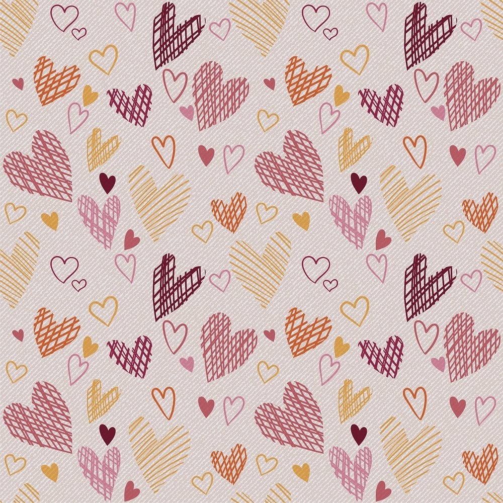 Valentine's Day Pattern #1 Fabric