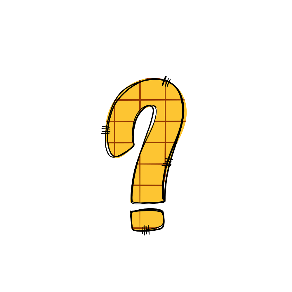 Western Cowboy Question Mark Plaid Fabric Panel