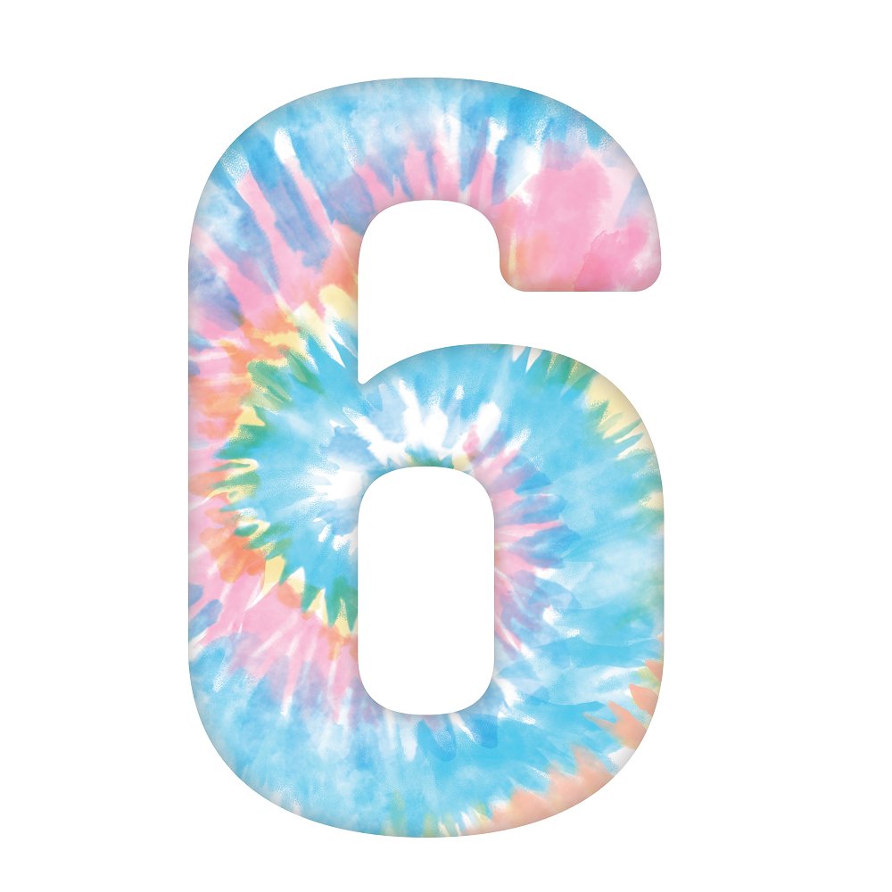 Tie-Dye #6 Fabric Panel