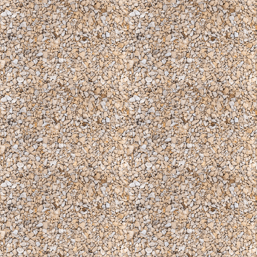 Textured Gravel Stones Fabric - Yellow