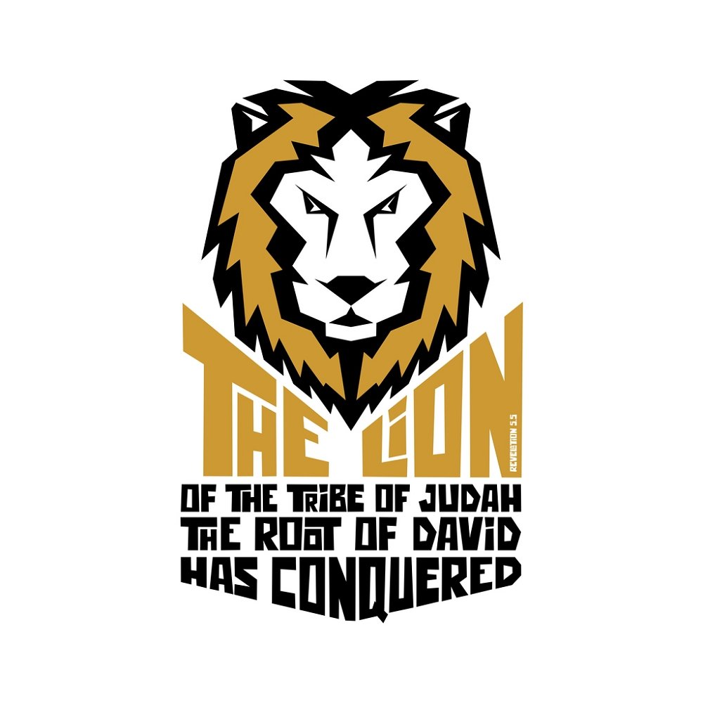 The Lion Of Judah Fabric Panel - Multi