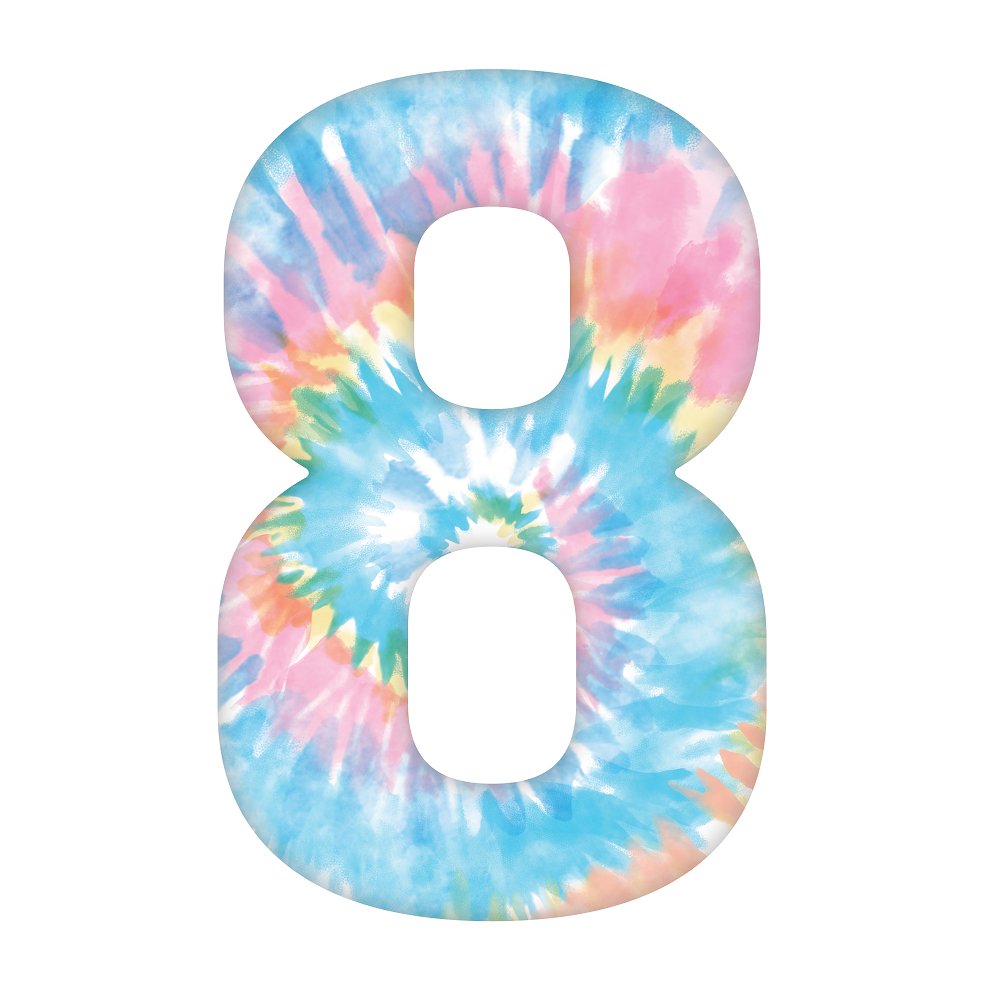 Tie-Dye #8 Fabric Panel