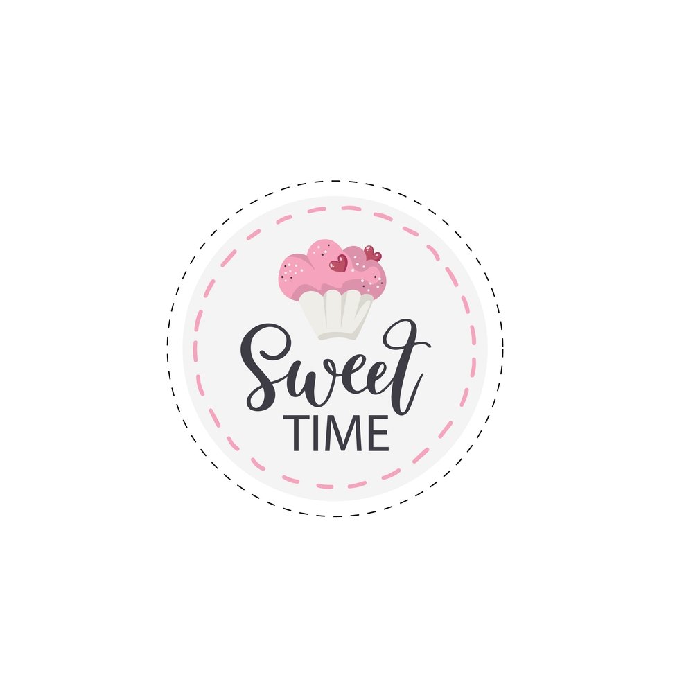 Sweet Time Sticker Fabric Panel