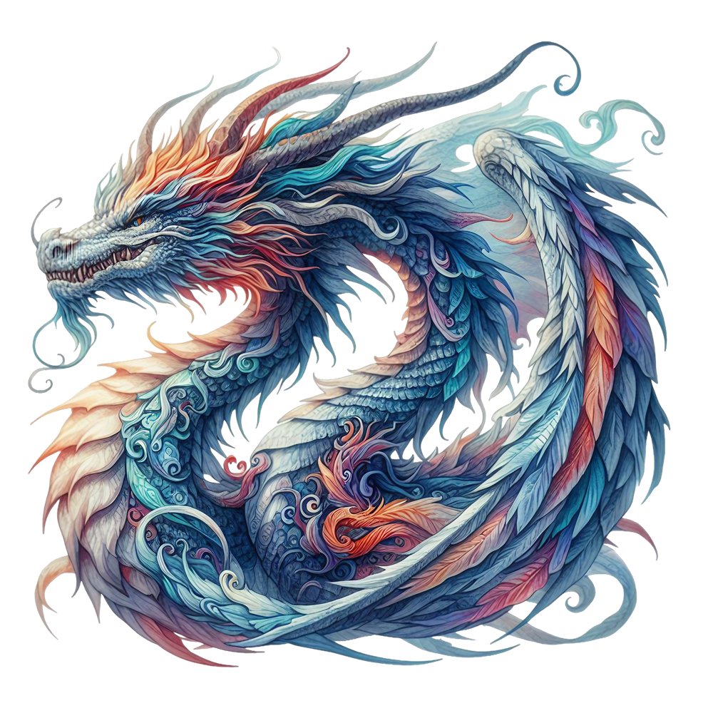 The Dragon Lair Dragon #33 Fabric Panel