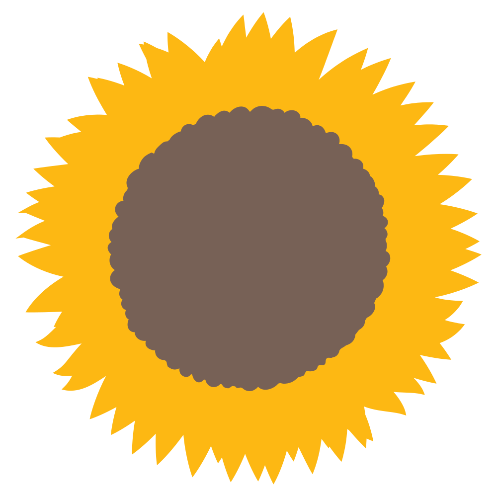 Sunflowers and Bees Top Fabric Panel