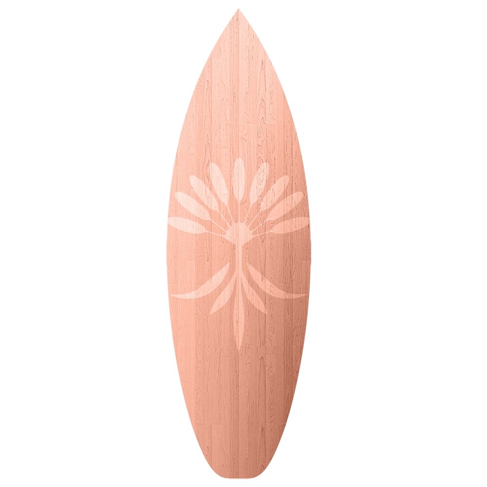 Surf Board Fabric Panel - Pink
