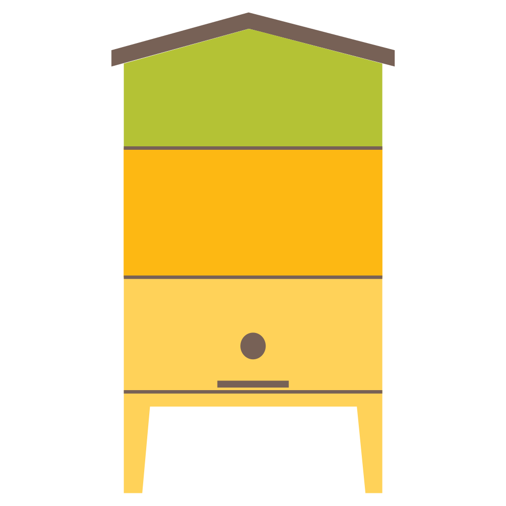 Sunflowers and Bees House Fabric Panel