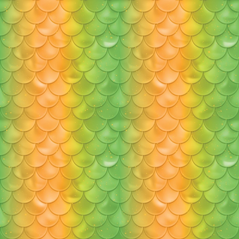 Sunflowers and Bees Mermaid Tail Fabric