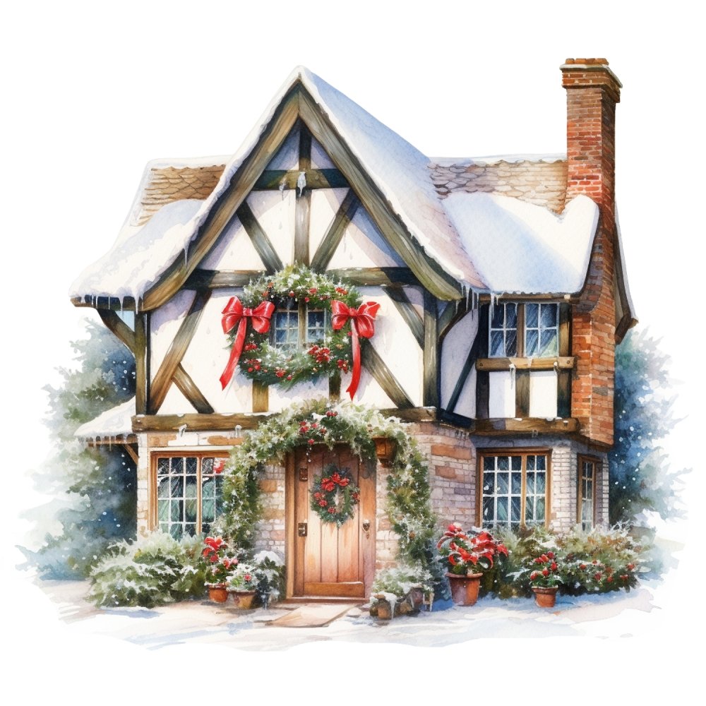 Winter Wonder Lane #24 Fabric Panel