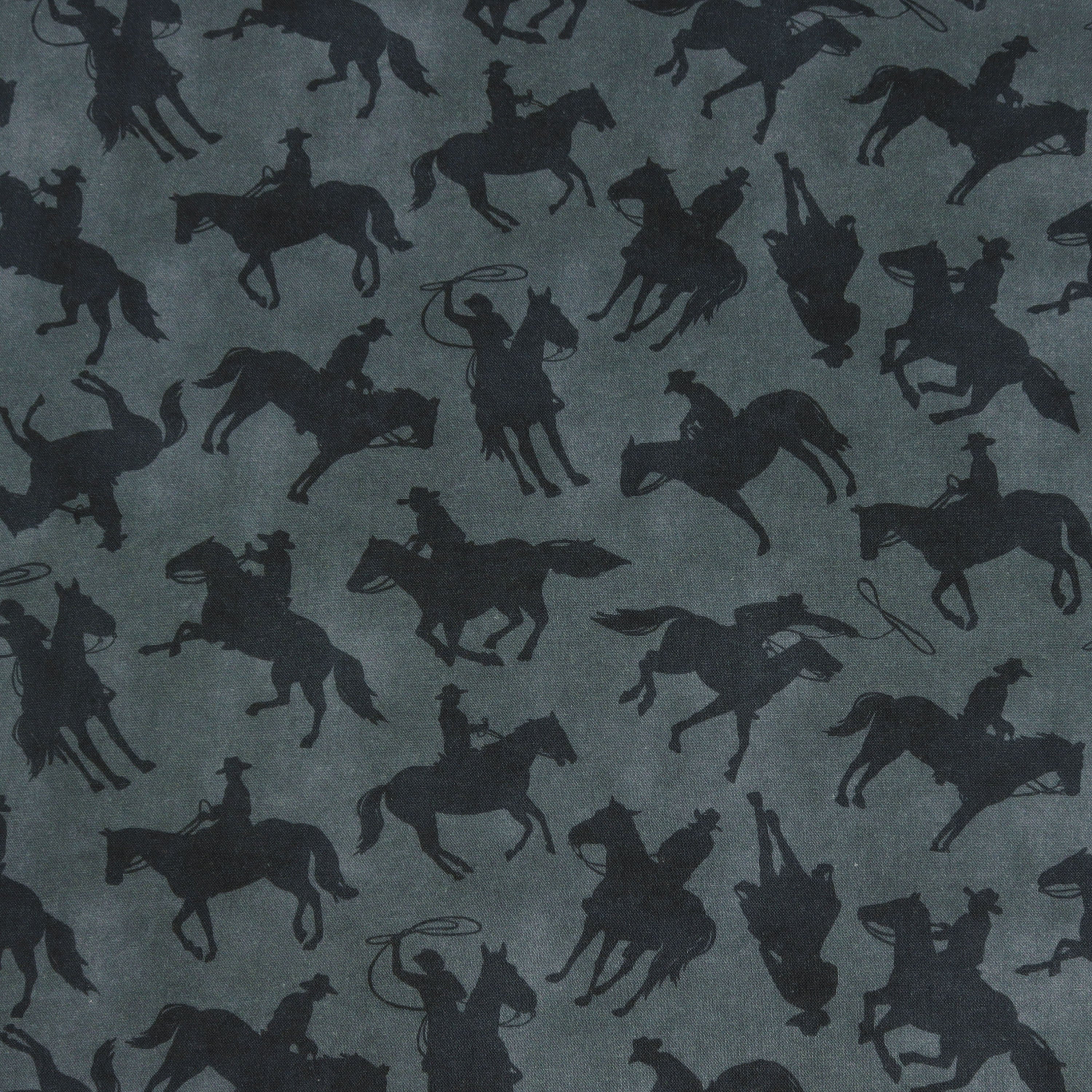 Yellowstone 108" Fabric Collection - Cowboys Charcoal 108"