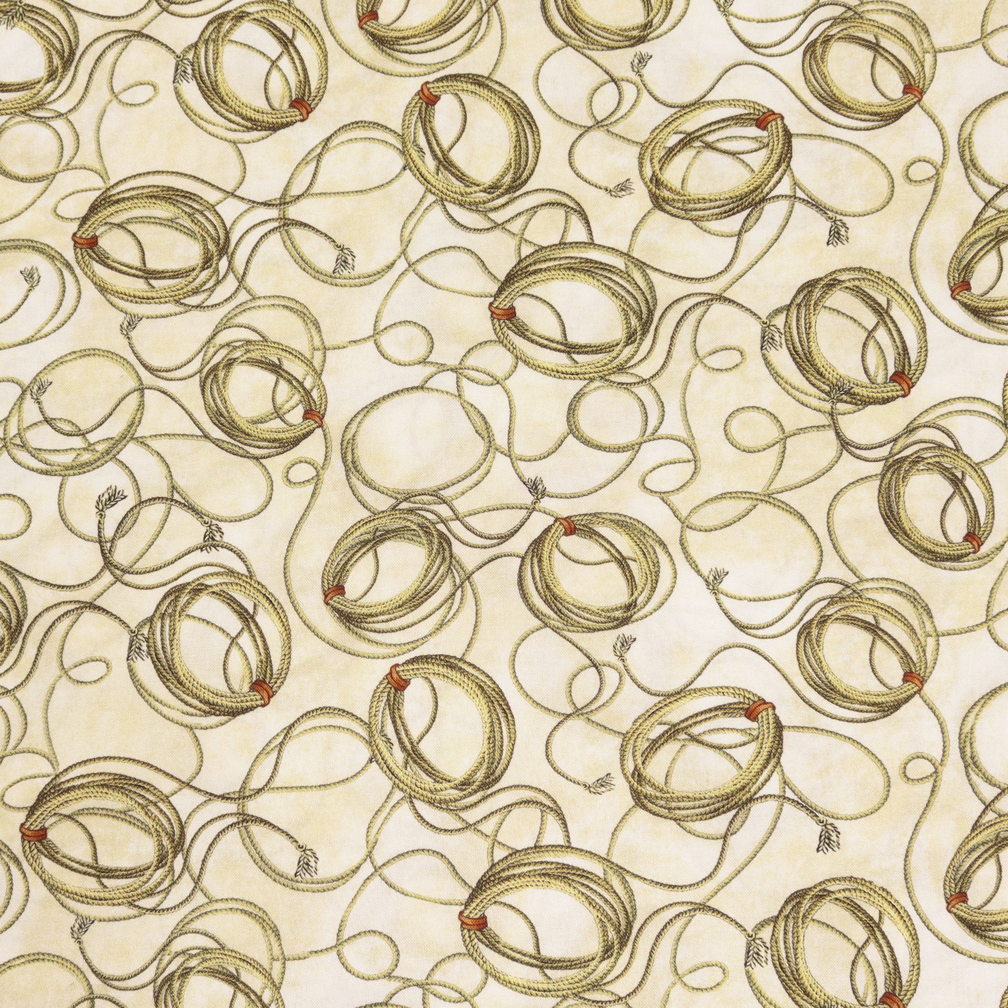 Yellowstone Fabric Collection - Lasso Ecru