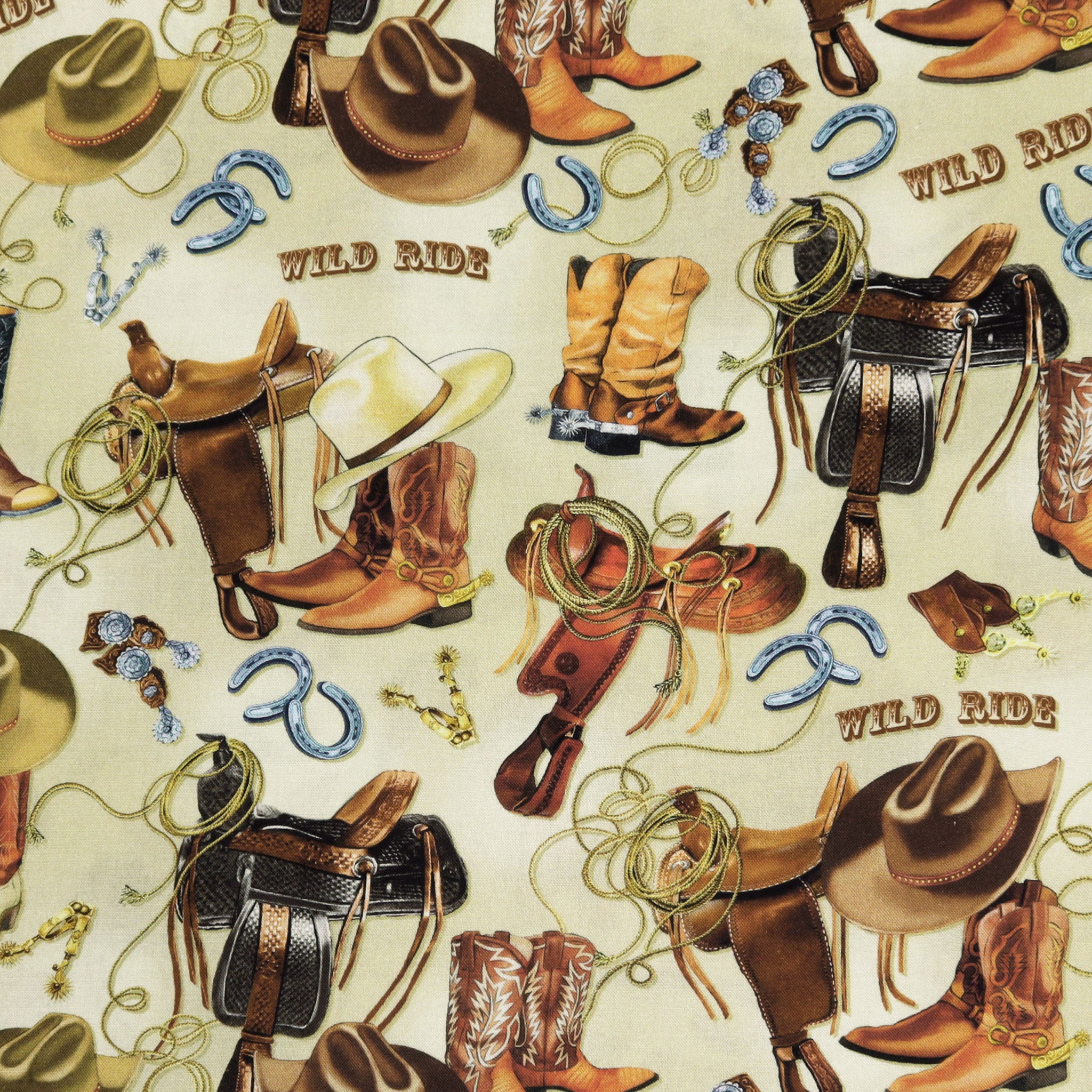 Yellowstone Fabric Collection - Western Ways Tan